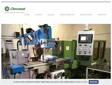 Tablet Screenshot of chromet.info